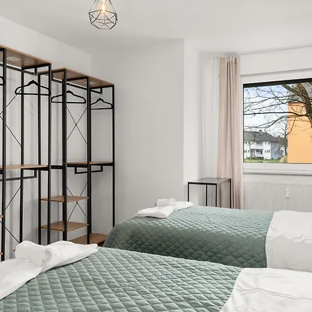 Gemuetliche - 7 Betten - Balkon - Waschtrockner - Smart Tv Kassel